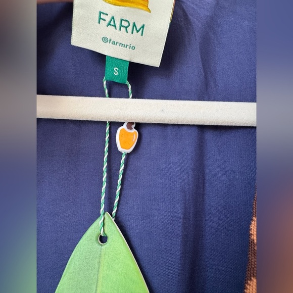 Farm Rio: Blue Ornament Floral Jumpsuit - Picture 14 of 14